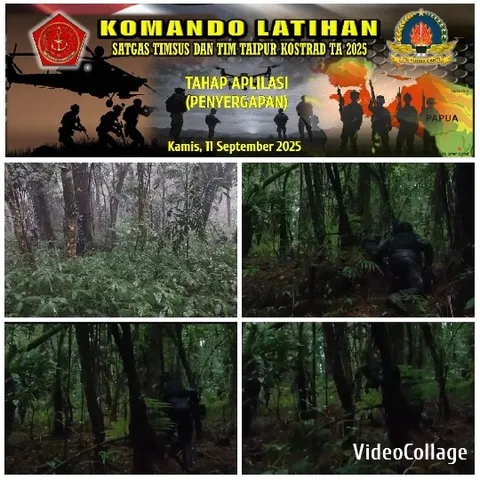 Military Training in Dense Jungle