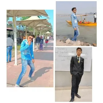Person Posing in Various Locations