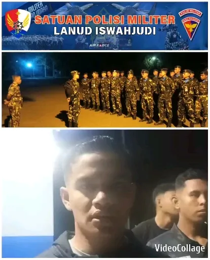 Military Personnel in Formation