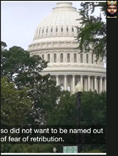 US Capitol Building Partially Obscured