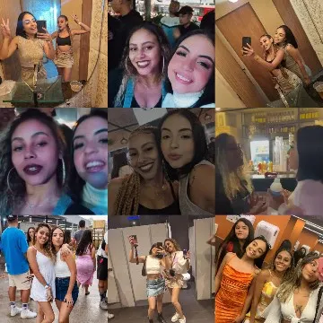 Groups of Friends Posing for Photos