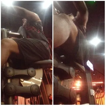 Leg Workout at the Gym
