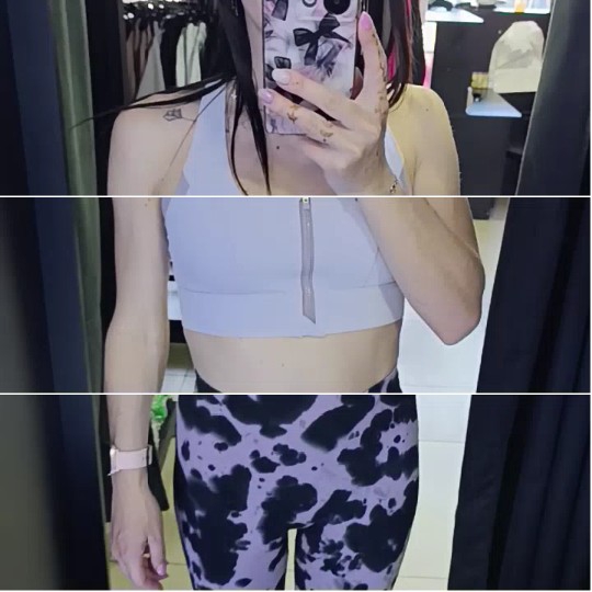 Mirror Selfie in Dressing Room