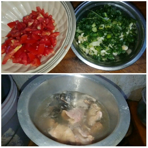 Preparing Ingredients for Cooking