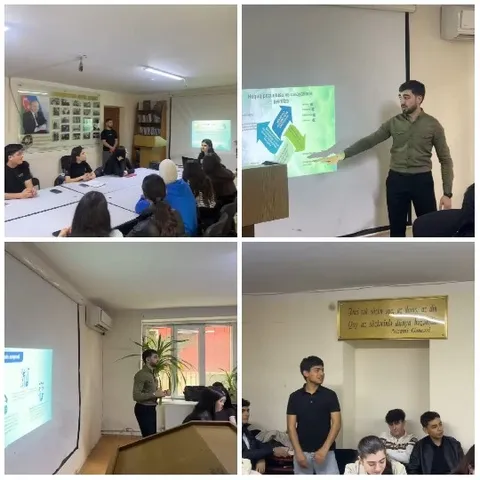 Classroom Presentation in Progress