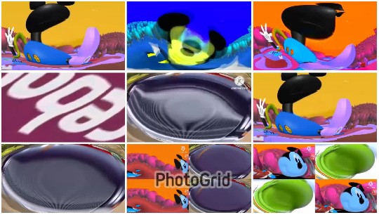 Distorted Cartoon Character Variations