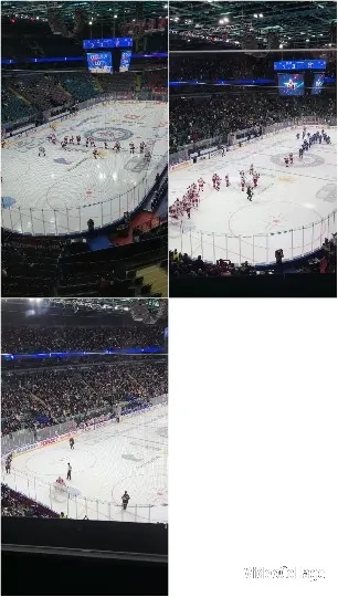 Indoor Ice Hockey Game Moments