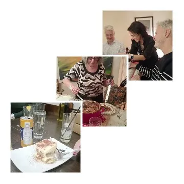 Social Gathering and Dining Scenes