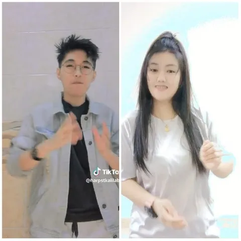 Two Casual Individuals Together