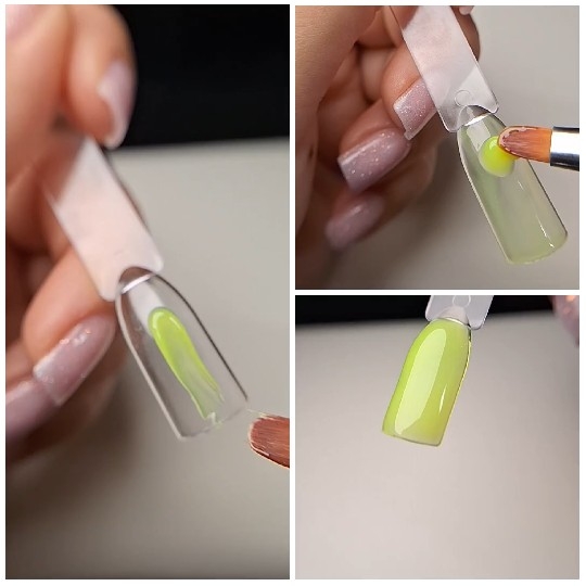 Nail Art Application Process