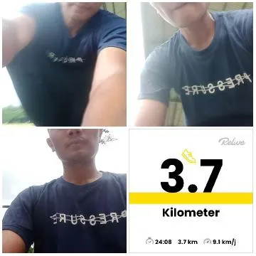 Selfies with Distance Display