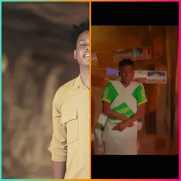 Person in Brown Shirt and Green Outfit