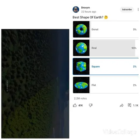 Poll on Earth's Shape