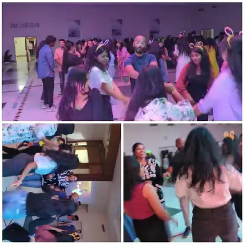 Dancing at a Party Celebration
