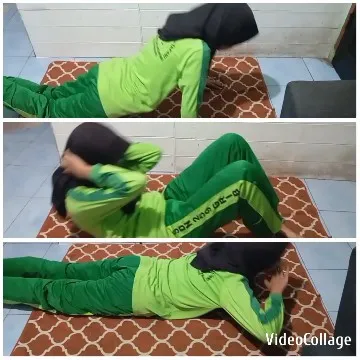 Workout Session on a Mat