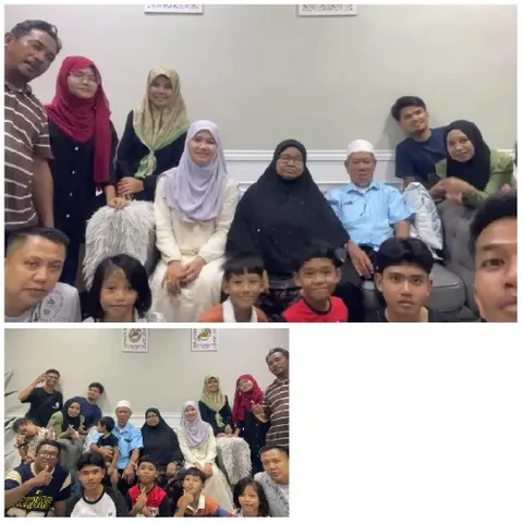 Family Group Photo in Relaxed Setting