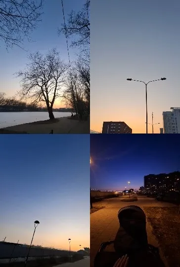 Cityscapes at Sunset