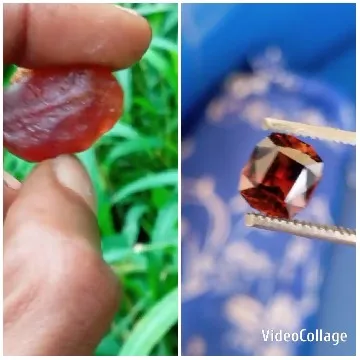 Rough Stone and Polished Gem