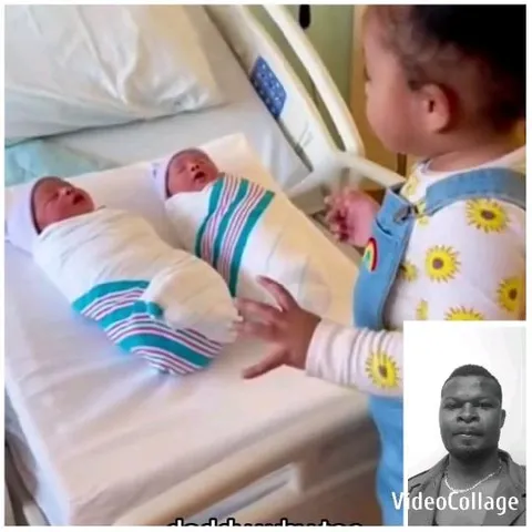 Newborns and Sibling in Hospital
