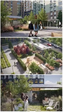 Modern Urban Residential Environment