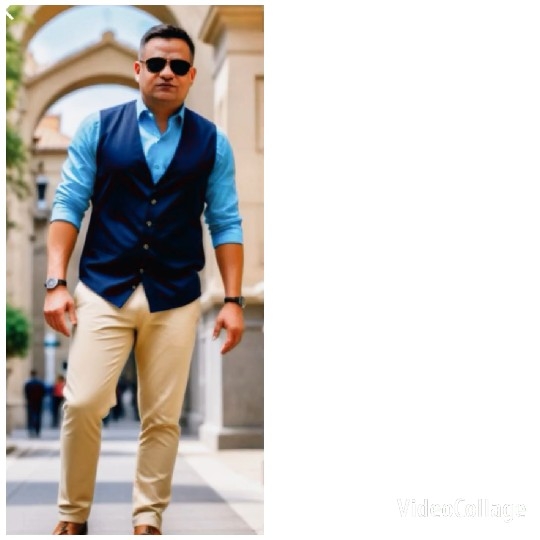Confident Man in Urban Setting