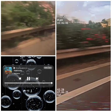 Blurry Road and Music Interface
