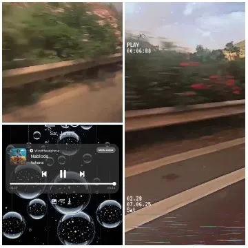 Blurry Road and Music Interface