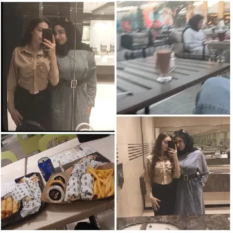Mirror Selfies and Café Scene