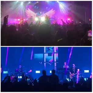 Concert Scenes with Energetic Audience