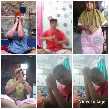 Hands Together in Home Settings