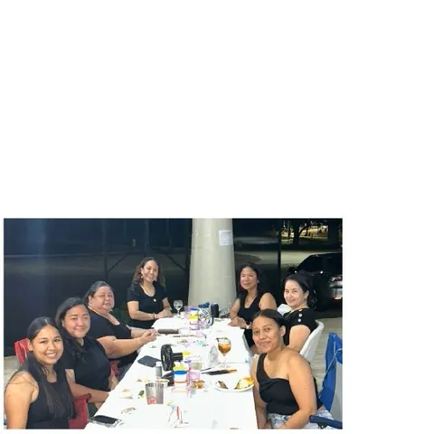 Group Enjoying a Meal Together