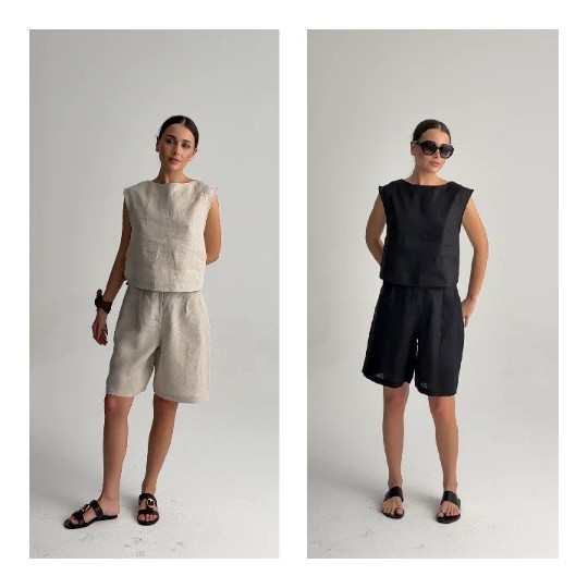 Women Modeling Outfits in Studio