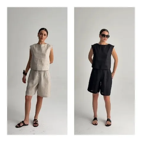 Women Modeling Outfits in Studio