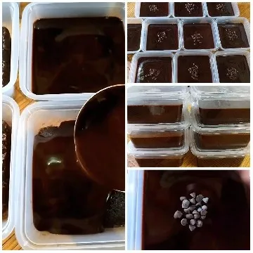 Chocolate Dessert Preparation Process