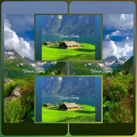 Picturesque Mountain Landscape Views