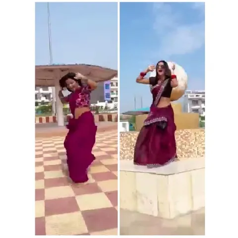 Women in Traditional Attire Dancing