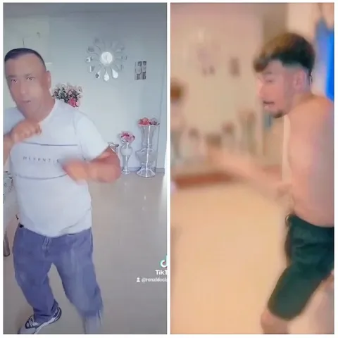 Two Men in Different Settings