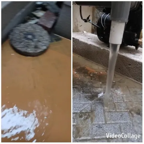 Buffing Machine on Wet Surface