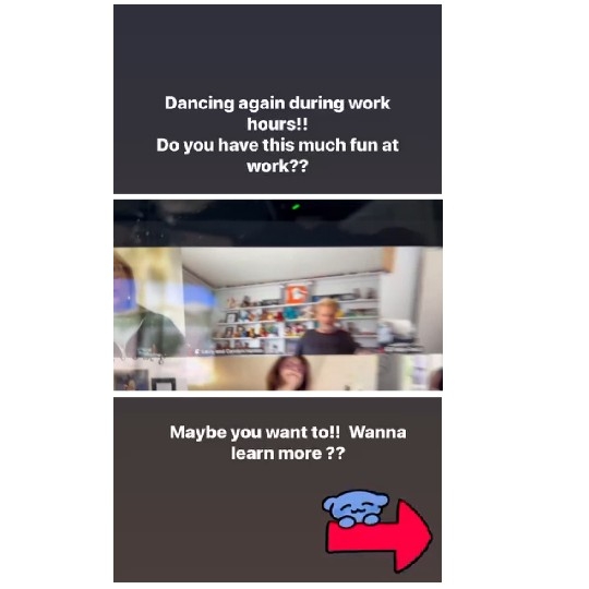Dancing During Work Hours