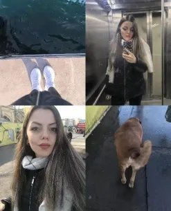 Footwear, Selfies, and a Dog