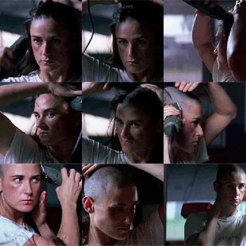 Shaving Head Progression Sequence