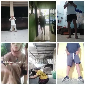 People Demonstrating Exercises Outdoors