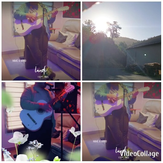 Guitar Player and Peaceful Scenes