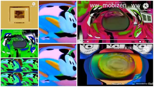 Colorful Abstract Images and Text