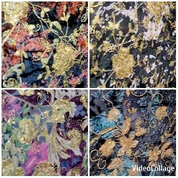 Colorful Floral Embroidery Patterns