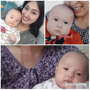 Baby Held by Women in Warm Setting