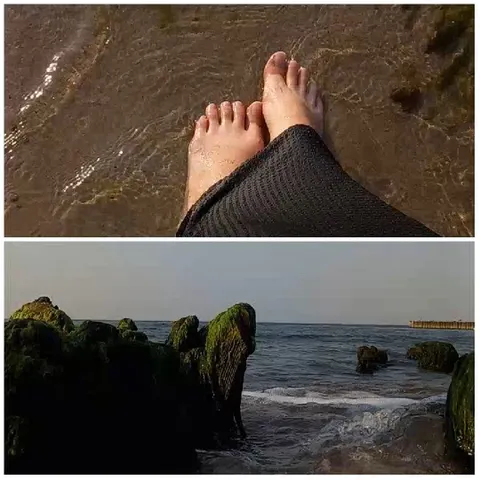 Beach Relaxation and Coastal Waves
