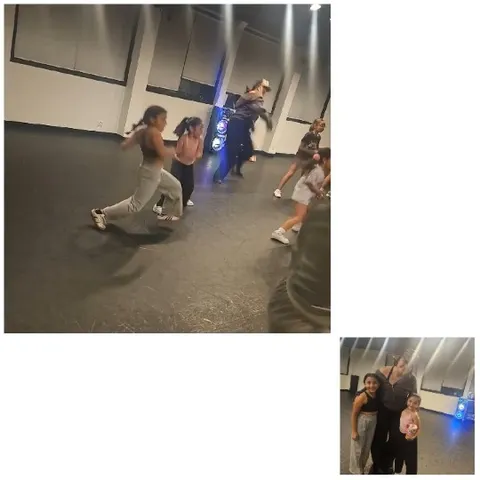 Dance Rehearsal with Children