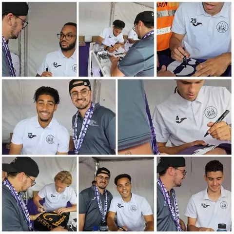Athletes Interacting with Fans