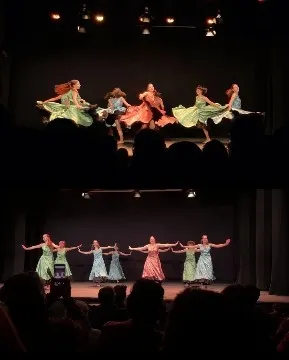 Dancers Performing on Stage